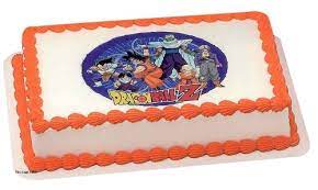 Dragon ball z pictures for cake. Dragon Ball Z Cake