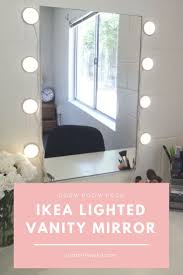 One good option to create a contemporary feeling is a bath bar light. Ikea Vanity Light Mirror Novocom Top