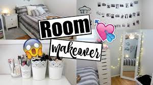 The bedroom makeover inspiration photo. My Room Makeover On A Budget Youtube