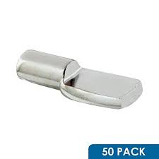 Rok Hardware Heavy Duty 1 4 Shelf Pins Pegs Flat Spoon Style Nickel 50 Pack Want Additional Info Click On The Image Hardware Shelves Peg