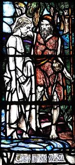 Cossington All Saints Douglas Strachan Art Stained Stained Glass Art Baptism Of Christ