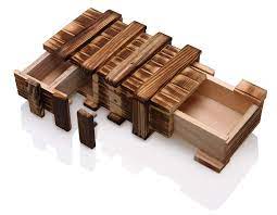 We specialize in a less expensive version allowing the whole world to afford one of these great items. Wooden Secret Trick Puzzle Drawer Brain Teaser Magic Box Buy Online At Best Price In Uae Amazon Ae