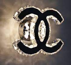 Crystal Chanel Wall Lamp Furniture Home Living Home Decor Other Home Decor On Carousell