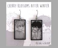 Cherry Blossoms After Winter Taesung & Haebom Earrings - Etsy Finland