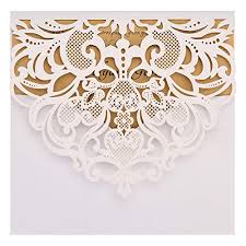 Fete Prenatale Anniversaire Lot De 50 Invitations De Mariage Fotor Decoupees Au Laser Avec Papier Vierge Et Enveloppes Pour Mariage Blanc Cuisine Maison Loisirs Creatifs