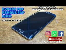 You can unlock your samsung mobile with google or gmail account. Video S6 Edge Plus G928t Google Lock