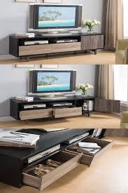 Black 70 Inch Tv Stand 151362 Tv Stand 70 3 Toned Smart Home Tv Stand Smart Home Entertainment Center Console Features Home Tv Stand Home Entertainment Centers Home Entertainment