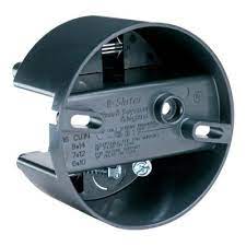 Set the fan into the mounting bracket. Fan Fixture Box Boxes Brackets Electrical Boxes Conduit Fittings The Home Depot