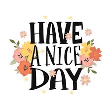 Have a nice day lettering | Premium Vector