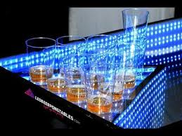 Infinity Glow Led Beer Pong Party Table Led Beer Pong Table Beer Pong Tables Beer Pong Party
