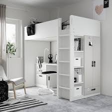 Visualizza e scarica il pdf, trova le risposte alle domande più frequenti e leggi il feedback verificato in ogni negozio ikea esiste. Smastad Letto A Soppalco Bianco Grigio Con Scrivania Con 4 Cassetti Ikea Svizzera