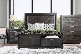 6 pc queen bed set distinguishes itself with casual contemporary style & a rich dark espresso finish. Furniture Of America Argyros 4pc Panel Storage Bedroom Set In Espresso