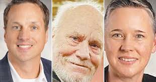 Three running for two seats