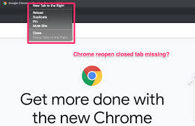 Chrome Reopen Closed Tab Missing How To Find In 2020 Chrome Tab Closed