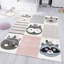 Afghan ziegler khorjin tiere teppich 60x90 handgeknüpft grün geometrische a. Kinderteppich Kinderzimmer Teppich Pastell Creme Braun Pink Fabel Tiere Vimoda Homestyle