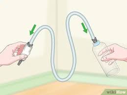 The plastic tube that goes into the aquarium and the step 3: 3 Ways To Make A Gentle Aquarium Siphon Or Vacuum Wikihow