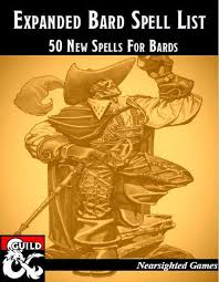 Expanded Bard Spell List 50 New Spells For Bards Dungeon Masters Guild Dungeon Masters Guild