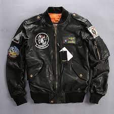 Black Goatskin Leather Military Air Force Style Bomber Jacket Men Sku 116091 Leather Jacket Men Men S Leather Jacket Mens Jackets