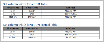 Set Table Column Width Matlab Simulink