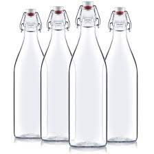 Our goal is to walk with you on your project from glass bottle design. Bormioli Rocco Giara Clear Glass Bottle With Stopper Set Of 4 Swing Top Bottles Great For Beverages Oil Vinegar 33 3 4 Oz Buy Online At Best Price In Uae Amazon Ae