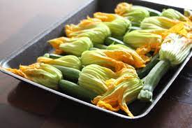 How about a fresh, summery soup with squash blossoms, zucchini, and corn? How To Cook Courgette Flowers Chez Moi