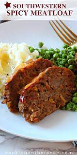 Southwestern Spicy Meatloaf Recipe Recipe Meatloaf Spicy Meatloaf Spicy Meatloaf Recipe