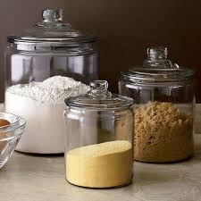 Heritage Hill 256 Oz Glass Jar With Lid Glass Jars With Lids Glass Food Storage Glass Food Storage Containers