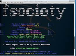 With over two million downloads, set is the standard for. Social Engineer Toolkit Set V7 7 9 Released Cyber Security