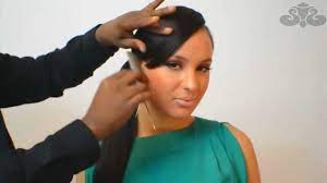 Lacerhair human light yaki hair clip in hair extensions afro kinky straight natural black color for american african double weft full head. Sassy Secret Clip In Side Bangs Youtube