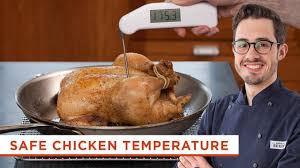 I grill mine at 375 degrees. What Is The Safe Temperature To Cook Chicken To Youtube