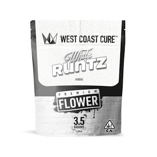 White Runtz 3.5G Premium Flower - West Coast Cure
