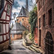 マールブルク ドイツ 風景 名所 街並み