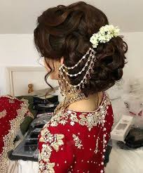 Fun Unique Asian Bridal Hair Indian Wedding Hairstyles Hair Styles