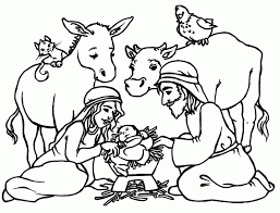 His carrying his own cross in purposeful silence is the model for how we should carry our own crosses. Manger Coloring Page Clipart Best 204747 Coloring Page Of Baby Jesus Coloring Home