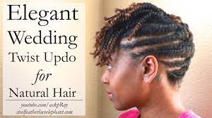 Promoting stitch twist styles to your clients and why they'll love it bonus: Elegant Twist Updo For Weddings And Special Occasions Natural Hair Youtube
