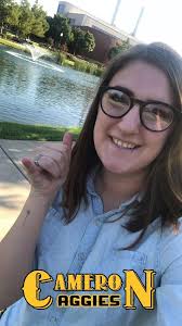 Meet Gabrielle Lewis, a senior from Duncan who will complete her degree  requirements for a B.S. in Psychology this December. #cameronaggies  #cameronuniversity