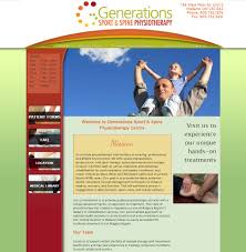 This Website Uses Color And Shape To Create An Aesthetic Design The Clean Layout Has An Effective Functionality That Therapy Website Physical Therapy Physics