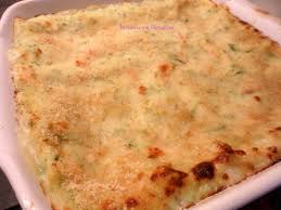 Lasagne con salmone e zucchine. Lasagne Al Salmone E Crema Di Zucchine