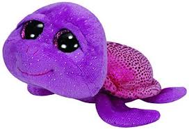 Amazon Com Slowpoke Purple Turtle Reg Toys Games Boo Plush Beanie Boos Ty Beanie Boos