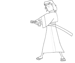 Samurai Jack Coloring Pages Coloring Pages Samurai Jack Samurai