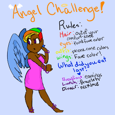 Character Meme Angel Challenge Art Style Challenge Drawing Challenge Drawing Ideas List