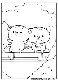 Cute of kawaii coloring pages are a fun way for kids of all ages to develop creativity, focus, motor skills and color recognition. Kawaii Cute Pictures To Coloring