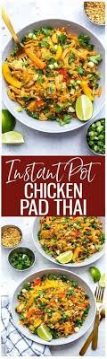 This Instant Pot Chicken Pad Thai Is A Super Quick And Easy One Pot Pad Thai Recipe That Is Perfect Instant Pot Dinner Recipes Easy Instant Pot Recipes Recipes