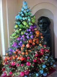 The 2 Seasons The Mother Daughter Lifestyle Blog Rainbow Christmas Tree Christmas Tree Themes Rainbows Christmas