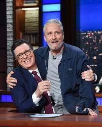 Jon Stewart rails against CBS for canceling #StephenColbert and "The Late  Show." “The fact that CBS didn't try to save their number one-rated network  late-night franchise that's been on the air for