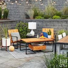 Remove the chair seat base or pad from the chair frame. Our Best Diy Outdoor Furniture Ideas Better Homes Gardens