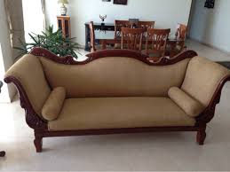 Image result for WOODEN SOFA SET