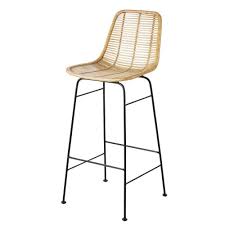 Avant de prendre votre décision nous vous montrons les différents modèles que vous trouverez chez vous trouverez l'équivalent à votre chaise scandinave maison du monde ou encore une chaise en rotin maison du monde ! Bamboo Rattan And Black Metal Bar Chair Pitaya Maisons Du Monde