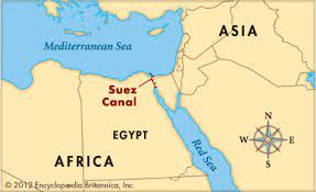Through suez canal map, we will give some pics and hopefully this is the map you are looking for. Suez Canal Kids Britannica Kids Homework Help