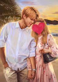 —— just about the tae ff for a sec. Ellendrawings On Twitter Who Wanna Be His Girlfriend Third Softest Commission Done Bts Jimin Fanart Btsfanart